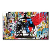 Cuadros Mesa industrial de Superman ecomboutique138 OrnateVogue 50x70cmconmarco