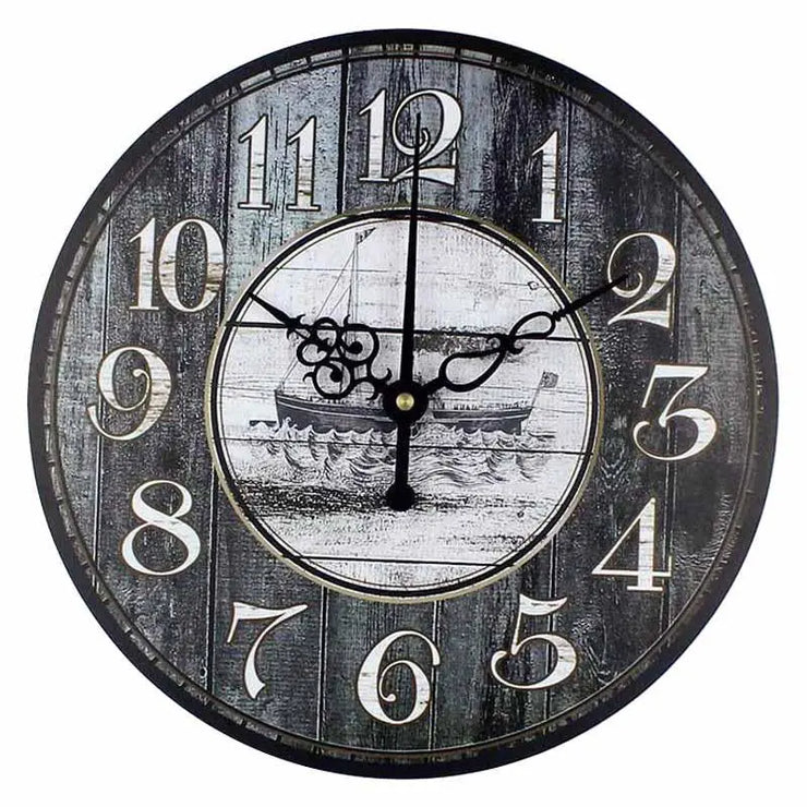 Horloge Vintage Bateau