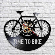Relojes Bicicleta de reloj de vinilo ecomboutique138 OrnateVogue