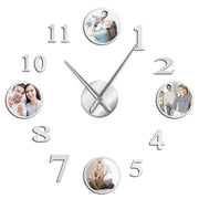 Relojes Efecto de fotografía de reloj de pared ecomboutique138 OrnateVogue 95cm