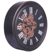 Relojes Engranajes de giro del reloj industrial ecomboutique138 OrnateVogue