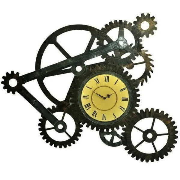 Relojes Engranajes gigantes del reloj industrial ecomboutique138 OrnateVogue Títulopredeterminado