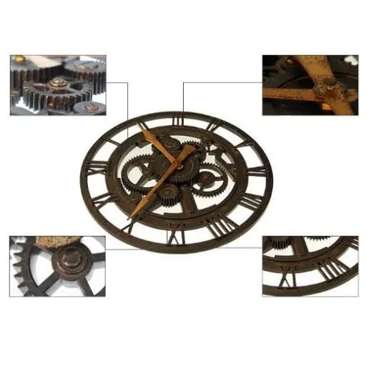 Relojes Gran reloj industrial ecomboutique138 OrnateVogue