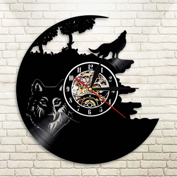 Relojes LED de loup de reloj de vinilo ecomboutique138 OrnateVogue