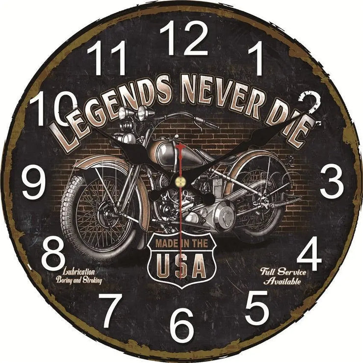 Relojes Reloj Vintage Moto Passion ecomboutique138 OrnateVogue 15cm