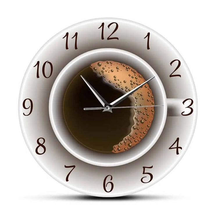 Relojes Reloj de café original ecomboutique138 OrnateVogue Sinducar