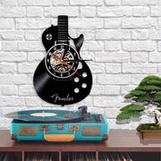 Relojes Reloj de guitarra de vinilo ecomboutique138 OrnateVogue