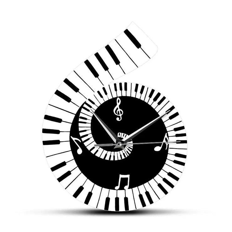 Relojes Reloj de nota de música ecomboutique138 OrnateVogue Títulopredeterminado