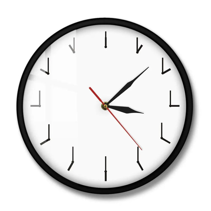Relojes Reloj de pared blanco original ecomboutique138 OrnateVogue Marcar
