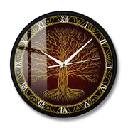 Relojes Reloj de pared de árbol vikingo ecomboutique138 OrnateVogue