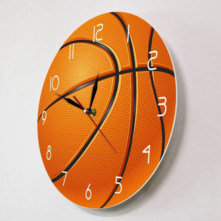 Relojes Reloj de pared de baloncesto original ecomboutique138 OrnateVogue