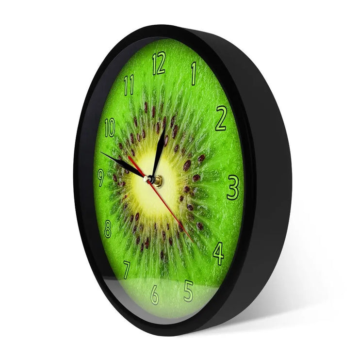 Relojes Reloj de pared de cocina kiwi ecomboutique138 OrnateVogue