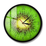 Relojes Reloj de pared de cocina kiwi ecomboutique138 OrnateVogue Marcar