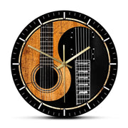 Relojes Reloj de pared de guitarra original ecomboutique138 OrnateVogue Sinducar