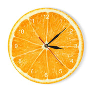 Relojes Reloj de pared de la cocina de limón ecomboutique138 OrnateVogue