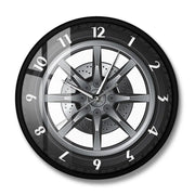 Relojes Reloj de pared de neumáticos de pared originales ecomboutique138 OrnateVogue Marcar