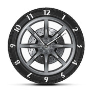 Relojes Reloj de pared de neumáticos de pared originales ecomboutique138 OrnateVogue Sinducar