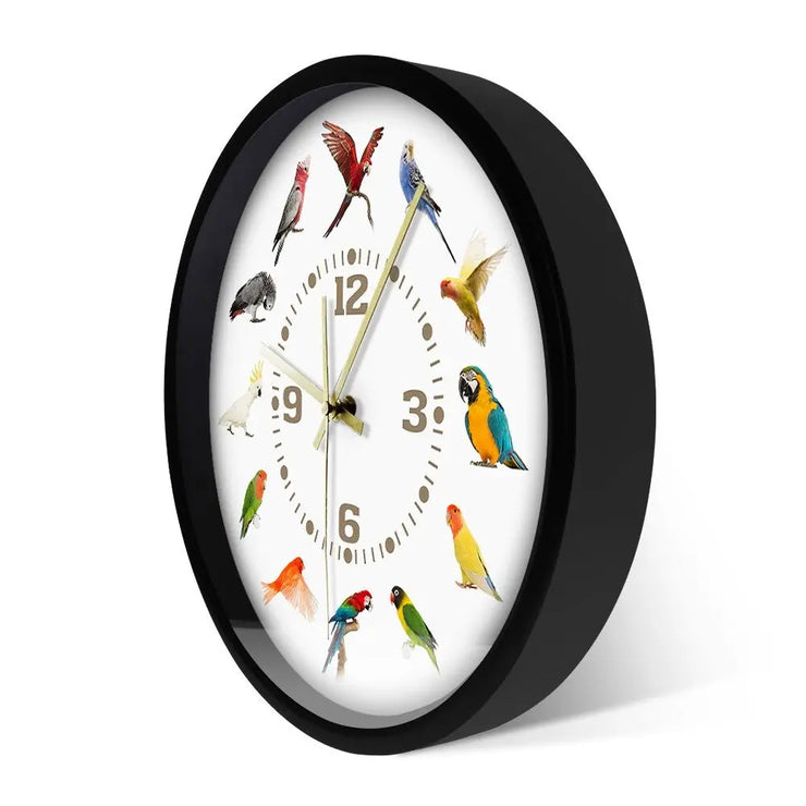 Relojes Reloj de pared de pájaro original ecomboutique138 OrnateVogue