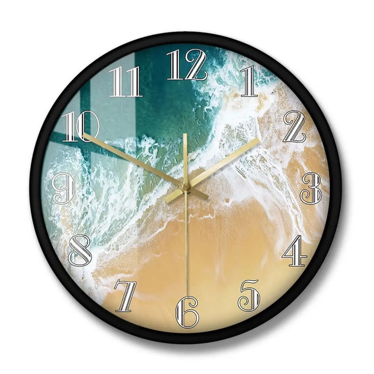 Relojes Reloj de pared de playa original ecomboutique138 OrnateVogue
