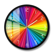 Relojes Reloj de pared del arco iris ecomboutique138 OrnateVogue