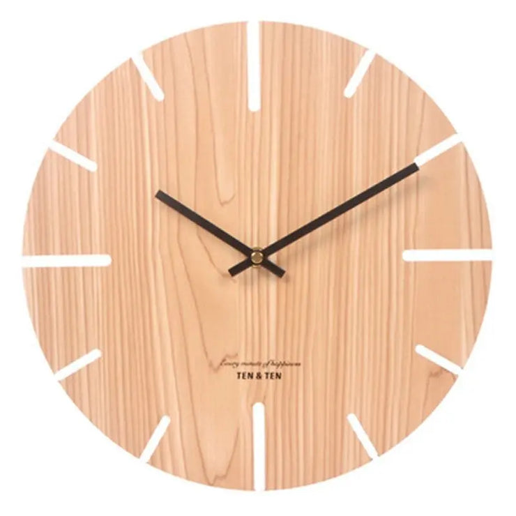 Relojes Reloj de pared escandinavo clásico sin figuras ecomboutique138 OrnateVogue Títulopredeterminado
