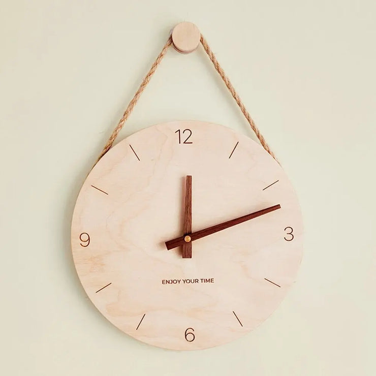 Relojes Reloj de pared escandinavo de diseño nórdico ecomboutique138 OrnateVogue