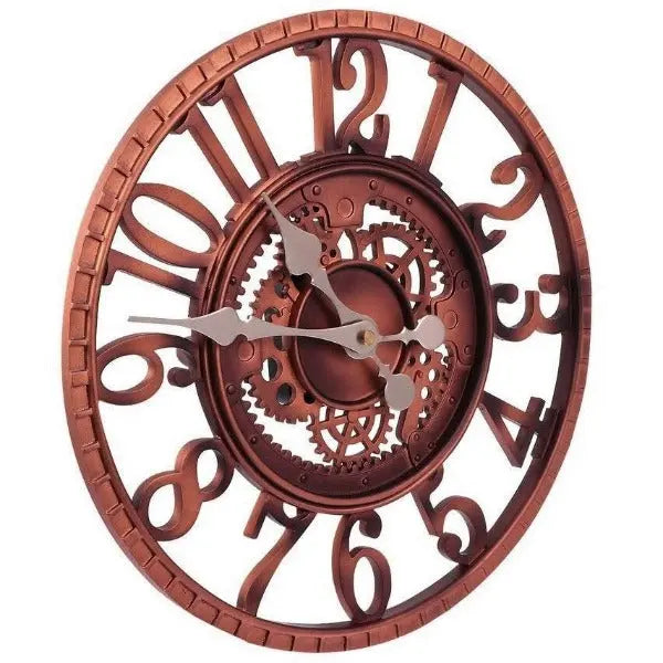 Relojes Reloj de pared industrial steampunk ecomboutique138 OrnateVogue