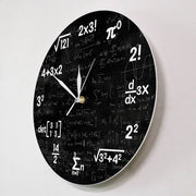 Relojes Reloj de pared matemática original ecomboutique138 OrnateVogue