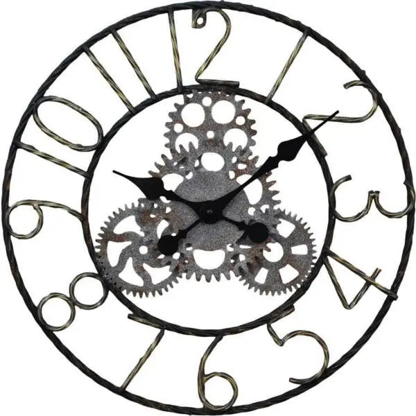 Relojes Reloj de tipo industrial ecomboutique138 OrnateVogue Títulopredeterminado