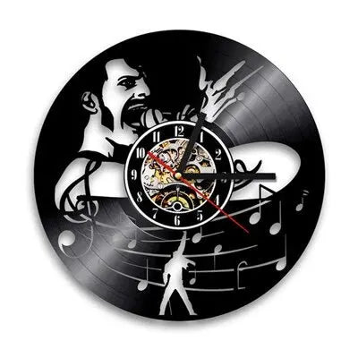 Relojes Reloj de vinilo Freddie Mercury ecomboutique138 OrnateVogue Títulopredeterminado