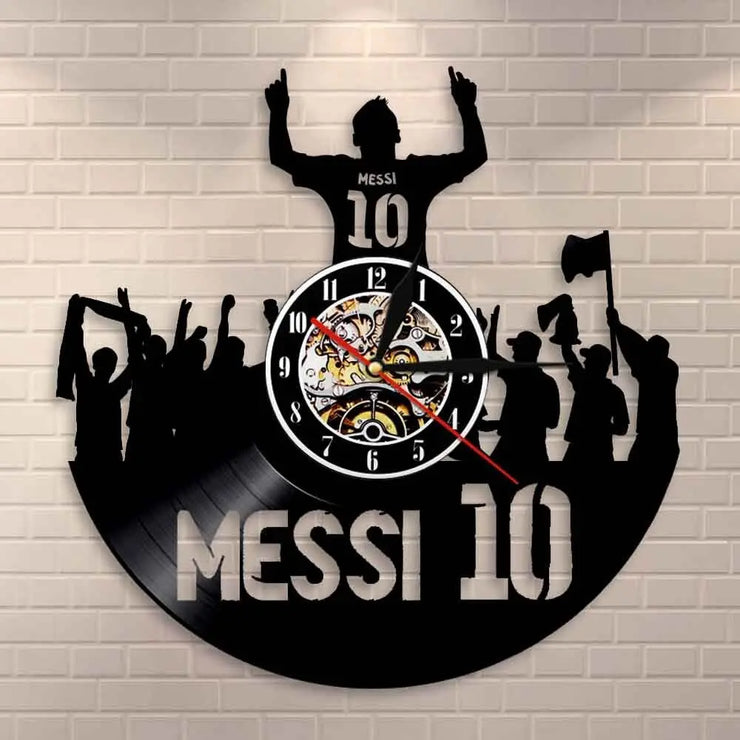 Relojes Reloj de vinilo LED Messi ecomboutique138 OrnateVogue
