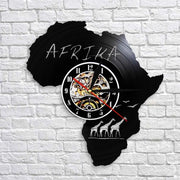 Relojes Reloj de vinilo de África ecomboutique138 OrnateVogue