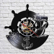 Relojes Reloj de vinilo de bote ecomboutique138 OrnateVogue