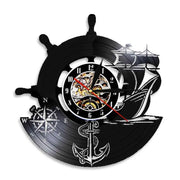 Relojes Reloj de vinilo de bote ecomboutique138 OrnateVogue Títulopredeterminado