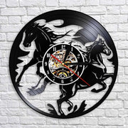 Relojes Reloj de vinilo de caballo ecomboutique138 OrnateVogue