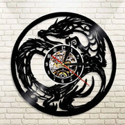 Relojes Reloj de vinilo de dragón ecomboutique138 OrnateVogue