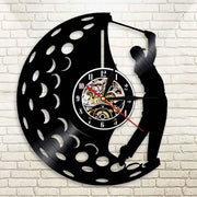 Relojes Reloj de vinilo de golf LED ecomboutique138 OrnateVogue
