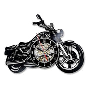 Relojes Reloj de vinilo de motocicleta LED ecomboutique138 OrnateVogue