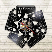 Relojes Reloj de vinilo de póker LED ecomboutique138 OrnateVogue Títulopredeterminado