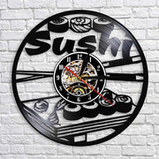 Relojes Reloj de vinilo de sushi ecomboutique138 OrnateVogue