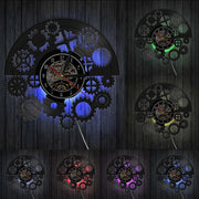 Relojes Reloj de vinilo steampunk led ecomboutique138 OrnateVogue Títulopredeterminado