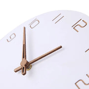 Relojes Reloj escandinavo de madera blanca ecomboutique138 OrnateVogue