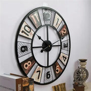 Relojes Reloj industrial de 60 cm ecomboutique138 OrnateVogue