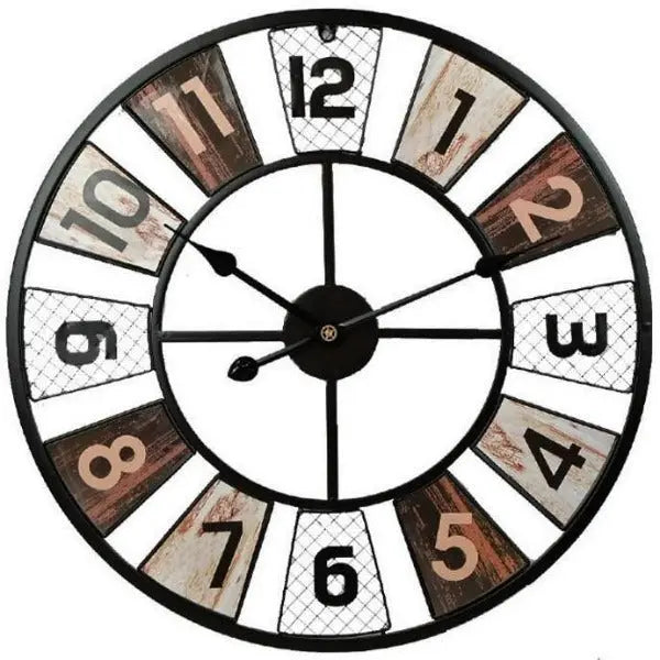 Relojes Reloj industrial de 60 cm ecomboutique138 OrnateVogue Títulopredeterminado
