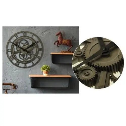 Relojes Reloj industrial de bronce ecomboutique138 OrnateVogue