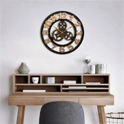 Relojes Reloj industrial de madera ecomboutique138 OrnateVogue