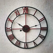 Relojes Reloj industrial rojo ecomboutique138 OrnateVogue