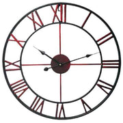 Relojes Reloj industrial rojo ecomboutique138 OrnateVogue Títulopredeterminado
