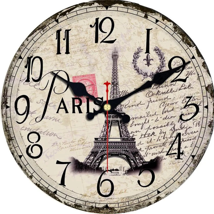 Relojes Reloj vintage parisino ecomboutique138 OrnateVogue 15cm