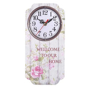 Relojes Reloj vintage rectangular blanco ecomboutique138 OrnateVogue Títulopredeterminado